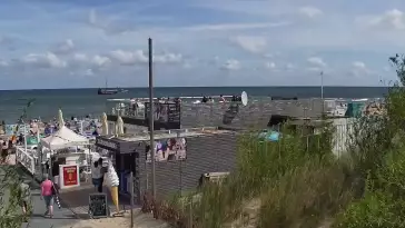 Kamera Władysławowo na plażę, promenadę, aleję gwiazd, wejście nr 5