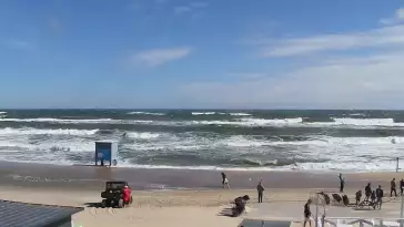 Kamera Władysławowo na plażę, promenadę, aleję gwiazd, wejście nr 5