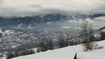 Panorama Tatr z Willi Piekne Widoki