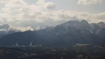 Panorama Tatr z Willi Piekne Widoki