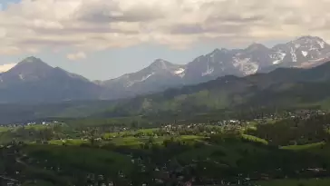 Panorama Tatr z Willi Piekne Widoki