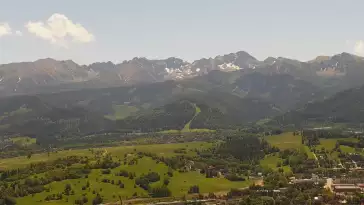 Panorama Tatr z Willi Piekne Widoki