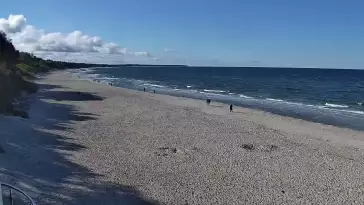 Kamera w Kołobrzegu z widokiem na plażę