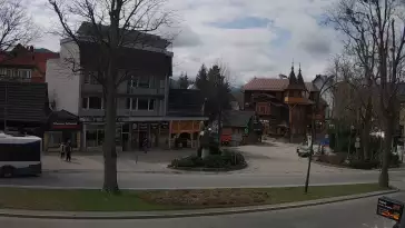 Zakopane - ujęcie na Krupówki NOWOŚĆ