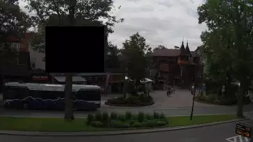 Zakopane - ujęcie na Krupówki NOWOŚĆ