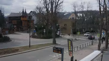 Zakopane - ujęcie na Krupówki NOWOŚĆ