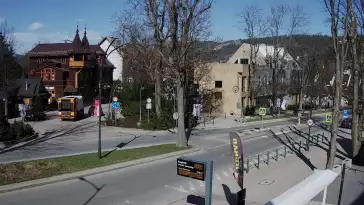 Zakopane - ujęcie na Krupówki NOWOŚĆ