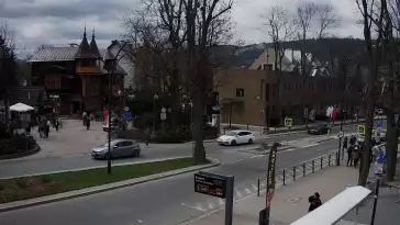 Zakopane - ujęcie na Krupówki NOWOŚĆ
