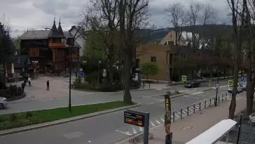 Zakopane - ujęcie na Krupówki NOWOŚĆ
