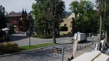Zakopane - ujęcie na Krupówki NOWOŚĆ
