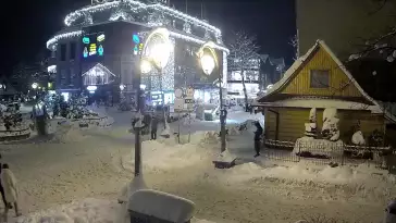 Widok na Krupówki w Zakopanem