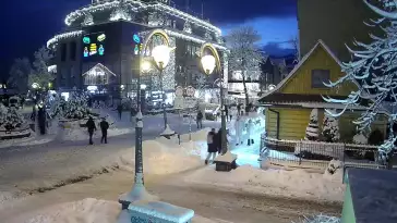 Widok na Krupówki w Zakopanem