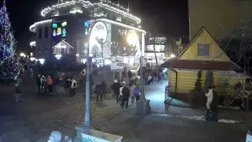 Widok na Krupówki w Zakopanem