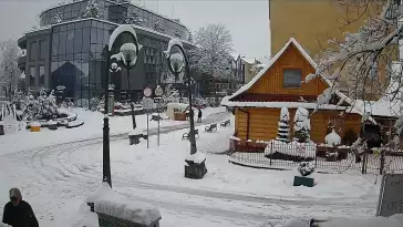 Widok na Krupówki w Zakopanem