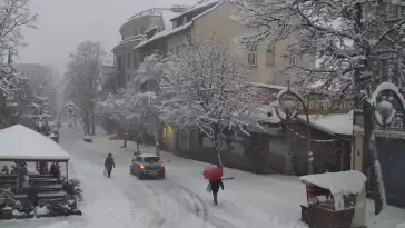 Krupówki - Camera on the promenade in Zakopane