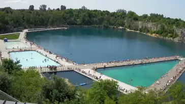 Kamera na Zalew Zakrzówek w Krakowie