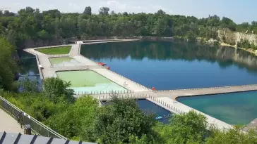Kamera na Zalew Zakrzówek w Krakowie