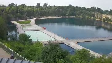 Kamera na Zalew Zakrzówek w Krakowie