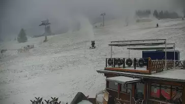 Widok z Kamery na stok Zieleniec Sport Arena - Winterpol