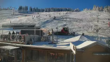 Widok z Kamery na stok Zieleniec Sport Arena - Winterpol