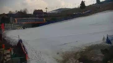 Widok z Kamery na stok Zieleniec Sport Arena - Winterpol
