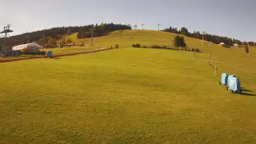 Widok na stok BARTUŚ W ZIELEŃCU - KAMERA LIVE