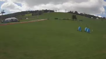 Widok na stok BARTUŚ W ZIELEŃCU - KAMERA LIVE