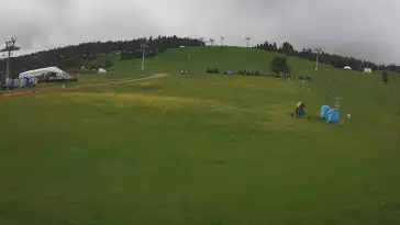 Widok na stok BARTUŚ W ZIELEŃCU - KAMERA LIVE