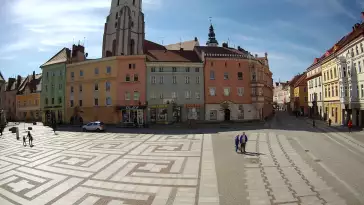 Kraków - Widok Na Rynek I Panoramę Miasta WebCamera