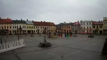 Widok z kamery na Rynek z Żywca - Nowość