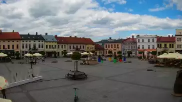 Widok z kamery na Rynek z Żywca - Nowość