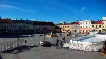 Widok z kamery na Rynek z Żywca - Nowość