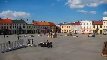 Widok z kamery na Rynek z Żywca - Nowość