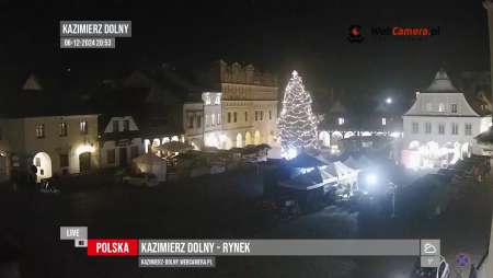 Okładka telewizji z warunkami pogodowymi nad polskim morzem