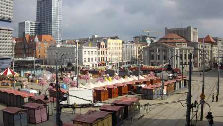 Widok na Rynek w Katowicach