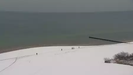 Obraz na żywo na Molo i Plażę w Kołobrzegu