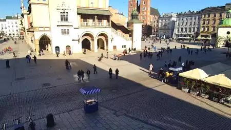 Kraków widok na Rynek Główny online.