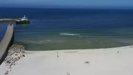 Kamera z widokiem na PLAŻĘ i MORZE w Łebie
