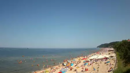 Kamera na plaże w Międzyzdrojach - cudowne zdjęcia.