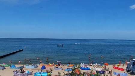 Widok na plażę w Niechorzu - NOWOŚĆ