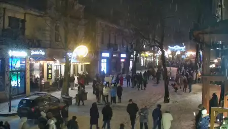 Krupówki - Camera on the promenade in Zakopane