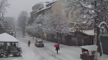 Krupówki - Camera on the promenade in Zakopane