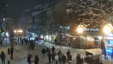Krupówki - Camera on the promenade in Zakopane