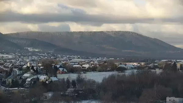 Widok na centrum miasta Andrychowa