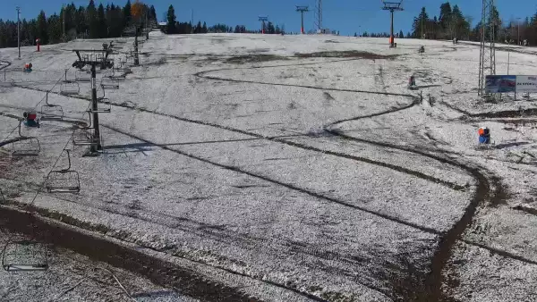 Bania w Białce Tatrzańskiej z kamery na żywo.