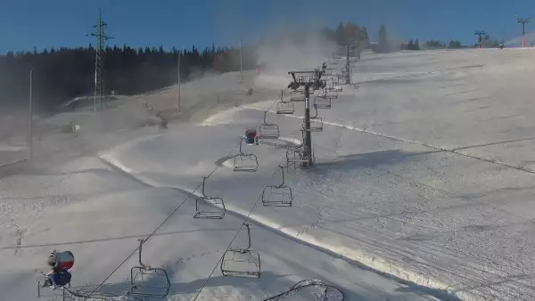 Bania w Białce Tatrzańskiej z kamery na żywo.