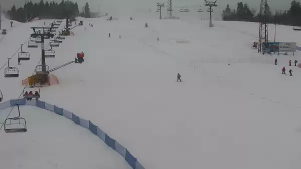 Bania w Białce Tatrzańskiej z kamery na żywo.