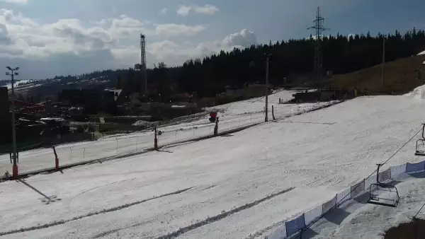 Bania w Białce Tatrzańskiej z kamery na żywo.