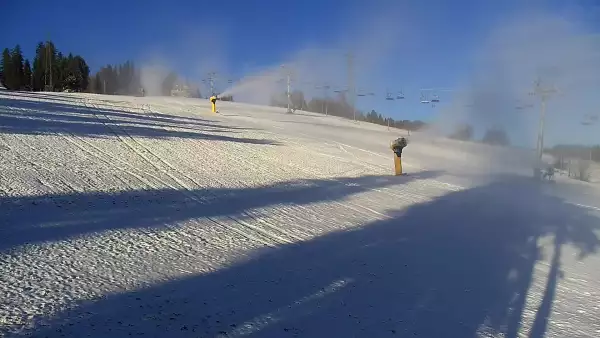 Widok z Kamery na stok KANIÓWKA w Białce Tatrzańskiej