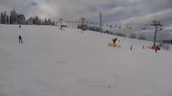 Widok z Kamery na stok KANIÓWKA w Białce Tatrzańskiej